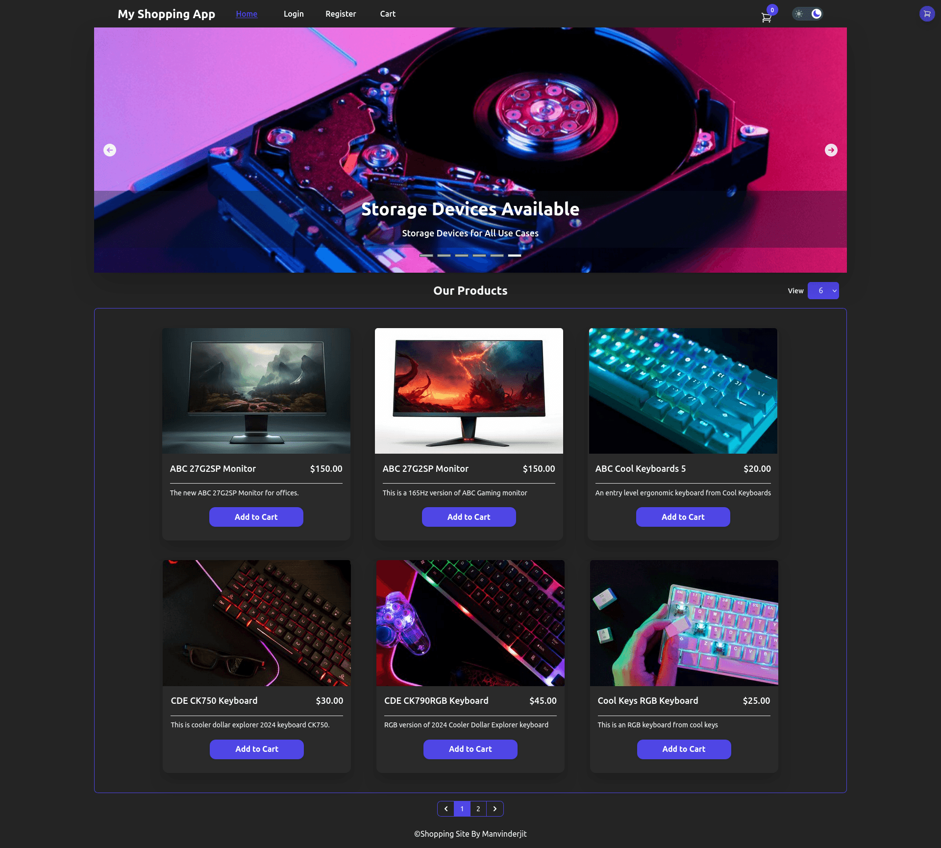 Shopping App preview